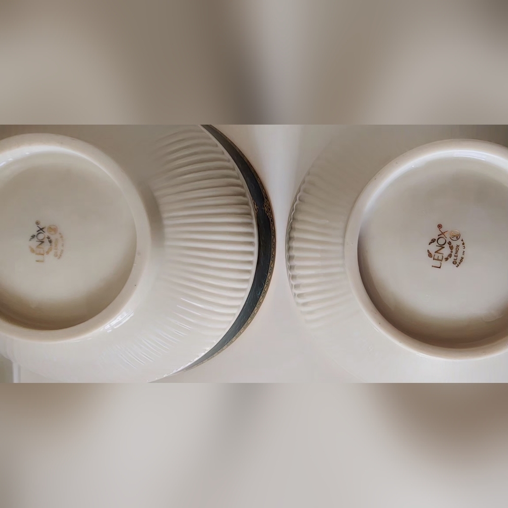 Vintage Lenox Classic Edition Bowls, Pair - Picture 2 of 4